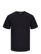 Jjjake Tampa Pocket Tee Ss Crew Neck Tops T-Kortærmet Skjorte Black Ja...