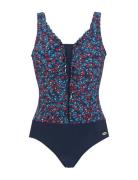 Swimsuit Badedragt Badetøj Multi/patterned Damella Of Sweden