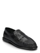 Elmira Shoes Flat Loafers Black Pavement