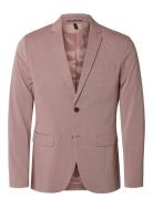 Slhslim-Liam Spring Blz Flex Blazer Jakke Pink Selected Homme