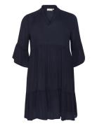 Kcmariana Ami Dress Kort Kjole Navy Kaffe Curve