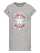 Te-S/S Tee Tops T-Kortærmet Skjorte Grey Converse