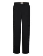 Crcocamia Pant Bottoms Trousers Suitpants Black Cream