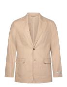 Reg Gmnt Dye Linen Blazer Designers Blazers Single Breasted Blazers Be...
