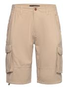 Inmonroe Bottoms Shorts Cargo Shorts Beige INDICODE