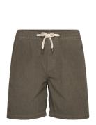 Corduroy Shorts Bottoms Shorts Casual Khaki Green Lindbergh