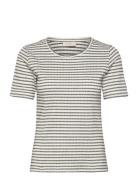 T-Shirt From Freequent In A Soft Material With A Ribbed Texture And Ya...