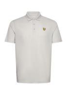 Golf Tech Polo Shirt Sport Polos Short-sleeved Grey Lyle & Scott Sport