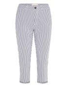 Capri Pants From Freequent In A Soft Material With Stripes. The Pants ...