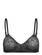 Unlined Triangle Lingerie Bras & Tops Wired Bras Black Calvin Klein