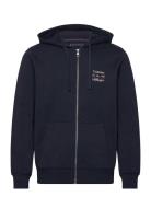 Hilfiger Stack Hoody Zt Tops Sweatshirts & Hoodies Hoodies Navy Tommy ...