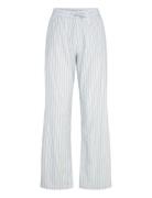 Stripel Pants Pyjamas Nattøj Blue Becksöndergaard