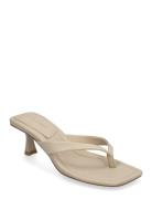Heyley Heeled Sandals Sandal Med Hæl Cream Steve Madden