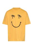 Tn Y Os O_S Tee Tops T-Kortærmet Skjorte Yellow The New