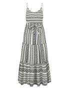 Vmdicthe Singlet Ancle Dress Wvn Ga Maxikjole Festkjole Black Vero Mod...