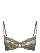 Shae Non-Padded Underwired Bra Lingerie Bras & Tops Wired Bras Green H...