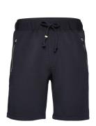 Mmgabel Zip Shorts Bottoms Shorts Casual Blue Mos Mosh Gallery