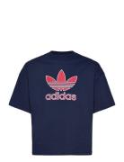 Tee Sport T-Kortærmet Skjorte Navy Adidas Originals