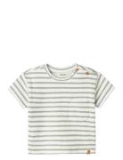 Nbmtadeo Ss Loose Top Lil Tops T-Kortærmet Skjorte Green Lil'Atelier