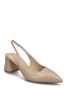 Uliana Shoes Sling Backs Heeled Slingbacks Beige ALDO