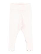 Baby Rib Leggings Bottoms Leggings Pink Gugguu