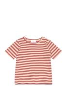 Tnstfro Uni S_S Tee Tops T-Kortærmet Skjorte Red The New