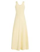 Textured Linen Tank Maxi Dress Maxikjole Festkjole Beige Tommy Hilfige...