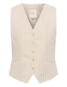 Nadhiapw Wa Blazers Sleeveless Blazers Beige Part Two