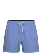 4.5-Inch Traveler Slim Fit Swim Trunk Designers Shorts Blue Polo Ralph...