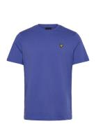 Plain T-Shirt Tops T-Kortærmet Skjorte Blue Lyle & Scott