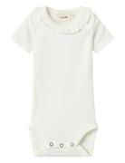 Nbflalo Tem Ss Slim Body Lil Bodies Short-sleeved White Lil'Atelier