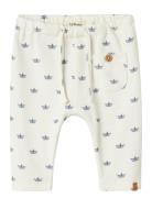 Nbmlavo Eko Loose Pant Lil Bottoms Sweatpants White Lil'Atelier