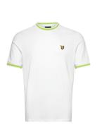 Multi Tipped T-Shirt Tops T-Kortærmet Skjorte White Lyle & Scott