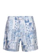 Hco. Guys Swim Badeshorts Blue Hollister