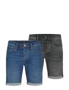 Jjirick Jjorg Shorts Sq 349/223 2Pk Mp Bottoms Shorts Denim Multi/patt...