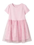 Nmfhamina Ss Slim Dress Pb Dresses & Skirts Dresses Partydresses Pink ...