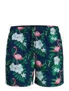Jpstmaui Jjswim Novelty Aop Akm Sn Badeshorts Multi/patterned Jack & J...