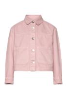 Denim Jacket With Pockets Outerwear Jackets & Coats Denim & Corduroy P...