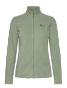 Taunus Fz W Sport Sweatshirts & Hoodies Fleeces & Midlayers Green Jack...