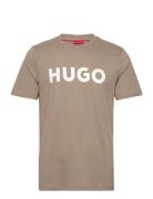 Dulivio Designers T-Kortærmet Skjorte Beige HUGO