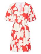 Byibine Short Dress 6 - Dresses Summer Dresses Red B.young