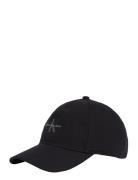 Monologo Printed Baseball Cap Accessories Headwear Caps Black Calvin K...