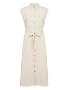 Sc-Ina Dresses Shirt Dresses Cream Soyaconcept