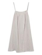 Vmnanna Short Singlet Dress Wvn Ga Kort Kjole Beige Vero Moda