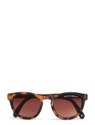 Sunglass 0-1,5 Y Purple Solbriller Brown Geggamoja