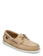 Docksides Portland Nubuck Sejlersko Sko Beige Sebago