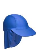 Sun Protection Swim Cap Accessories Headwear Caps Blue Lindex