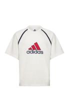 Badge Tee Sport Men Men Sports Clothes Sport Tops Sport T-Skjorte Whit...