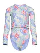 Tropical Story Sie Badedragt Badetøj Blue Roxy