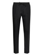 Soren Drape Linen Pants Bottoms Trousers Linen Trousers Black J. Linde...